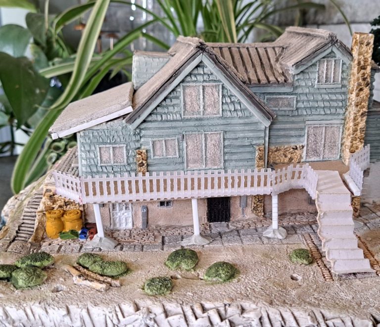 Unique bespoke hand sculpted miniature replica homes and houses and wedding venues Unique bespoke hand sculpted miniature replica homes and houses and wedding venues